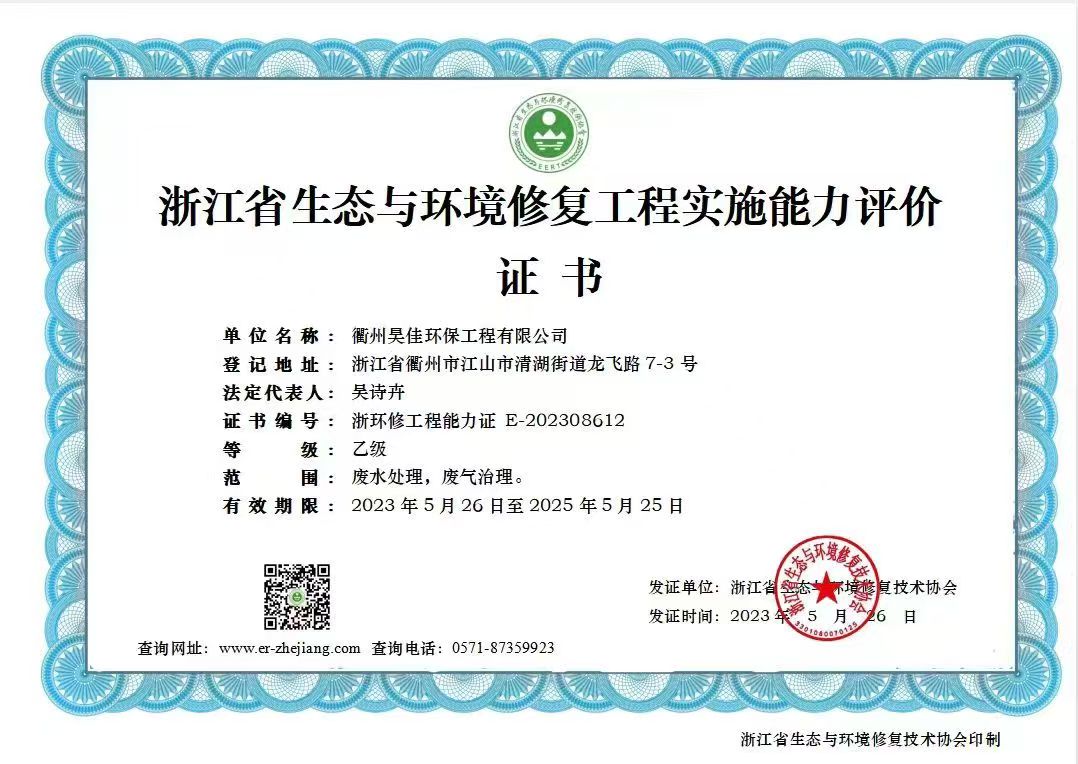 工程实施能力评价证书