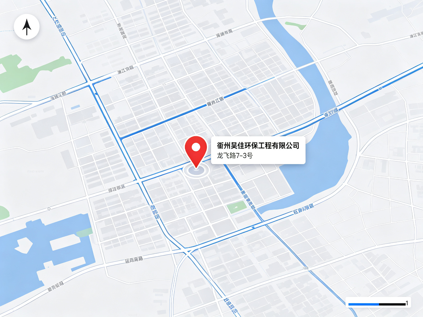 衢州昊佳环保工程有限公司位置地图